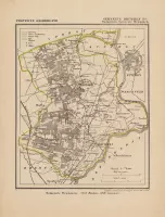 Historische kaart, plattegrond van gemeente Brummen ( Brummen) in Gelderland uit 1867 door Kuyper van Kaartcadeau.com