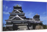 Schilderij - Japans architectuur — 100x70 cm