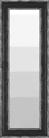 Antiek Zwart Zilveren Spiegel 72x112 cm – Nike – Modern Spiegel Zilver – Duurzaam Spiegel met Zilveren lijst – Lange Spiegel Zilver – Perfecthomeshop