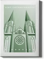 Walljar - Sint-Catharinakerk - Muurdecoratie - Poster