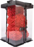 MyLovely® - Rode Liefdes Rozen Konijn/Rabbit ingepakt in luxe doos - 30CM - Romantisch Valentijn Cadeau voor hem of voor haar - Moederdag - Huwelijk - Liefde - Valentijnsdag - Bloemen - Rose 