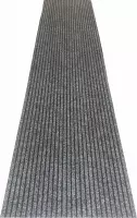 JYG Vloerkleed Stripe - Keukenloper - Keukenmat - Anti Slip - 50x700 cm - Grijs