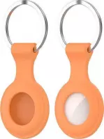 Apple AirTag Sleutelhanger / Hoesje / Case - Oranje