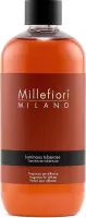 Millefiori Milano Navulling voor Geurstokjes 500 ml - Luminous Tuberose