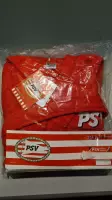 PSV badjas rood/wit maat 110/116 junior