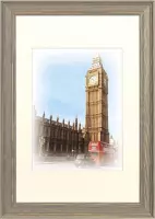 Fotolijst - Henzo - Capital London - Fotomaat 20x30 - Brons