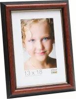 Deknudt Frames fotolijst S222H3 - klassiek bruin - voor foto 10x15 cm