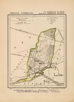 Historische kaart, plattegrond van gemeente Renkum ( Renkum) in Gelderland uit 1867 door Kuyper van Kaartcadeau.com