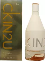 CALVIN KLEIN CK IN2U HER spray 100 ml | parfum voor dames aanbieding | parfum femme | geurtjes vrouwen | geur