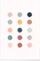 JUNIQE - Poster Colour Palette -20x30 /Kleurrijk