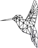 Fabryk Design kolibri, houtkleur