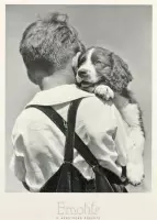 Poster - Puppy Love - H. Armstrong Roberts -  Zwart/Wit - Fotografie - Jaren 80