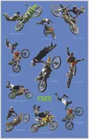 Poster Freestyle motocross  61 x 91,5 cm