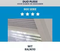 Duo-Plisse Bruynzeel S900 (hor+verduisterd gordijn in een) 78x160