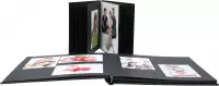 Deknudt Frames fotoalbum A66DF2 20SI - zwart - kunstleder - 30x30 cm