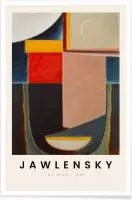 JUNIQE - Poster Alexej von Jawlensky - Die Nacht -60x90 /Kleurrijk