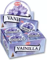 HEM Wierook Kegel Vanilla (12 pakjes)