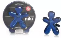 Mr&Mrs Fragrance autoverfrisser Niki Metallic Blauw - Equilibrium