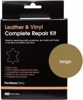 Compleet Lederen Reparatie Set - Kleur: Beige / Beige - Kleine Beschadigingen Herstellen - Leer en Lederwaar - Complete Leather Repair Kit