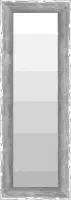 Chique Spiegel Hoogglans Zilver 73x113 cm – Alia – Lange Design Spiegel – wand spiegels – Grote Spiegels – Perfecthomeshop