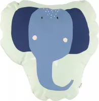 Trixie Kussen Mrs. Elephant 35 X 35 Cm Katoen Blauw