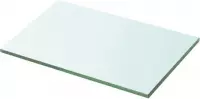 Zwevende Wandplank Glas 20x30cm (Incl fotolijst) - Boekenplank - Muurplank - Wandrek - Boeken plank