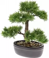 Kunst Cedar bonsai 32 cm in pot