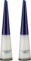Herome 2-Pack Nagelverharder en Base Coat - Nail Hardener Strong - voor Zwakke en Gevoelige Nagels - 2x10ml