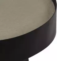 Salontafel met betonnen tafelblad 40x55 cm (incl. vloerviltjes)