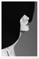 JUNIQE - Poster In Vogue -20x30 /Wit & Zwart