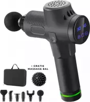 FT-products professionele massage gun + gratis massage bal - massagegun - sport en relax massage - massage - massage apparaten - massage gun draadloos - massage gun professioneel - theragun