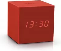 Gravity Click Clock wekker rood