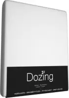 Hoeslaken Dozing Wit (Katoen)-80 x 200 cm