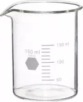 Laboratoriumglas Cilinder Ø 9cm en 11cm hoog (1 pc)