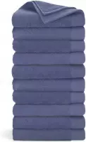 Walra Handdoek Remade Cotton - 10x 60x110 - 100% katoen - Blauw