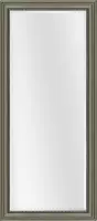 Spiegel Nino Taupe met zilveren kraal Buitenmaat 75x197cm