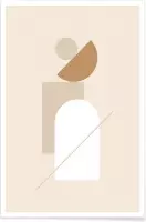 JUNIQE - Poster Balance -40x60 /Bruin & Ivoor