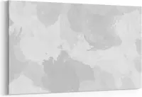 Schilderij - Camouflage wit — 90x60 cm