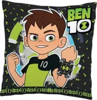 Ben 10 kussen 35 x 35 cm groen