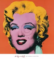 Andy Warhol - Shot Orange Marilyn Kunstdruk 65x71cm