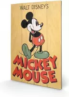 DISNEY - Printing on wood 40X59 - Mickey Mouse Color