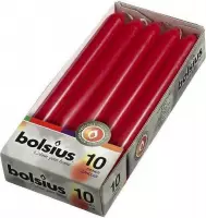 Bolsius - 60 Dinerkaarsen - Bordeaux Rood - 23cm