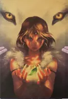 Poster - Princess Mononoke Anime Wolf Eyes - 51 X 35 Cm - Multicolor