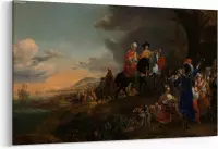 Schilderij - De Nederlandse ambassadeur op weg naar Isfahan — 100x70 cm
