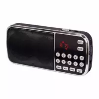 Dynavox FMP3 mini radio met USB en SD ingang voor MP3