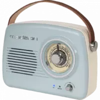 Madison draagbare retroradio met bluetooth en FM - 30 Watt