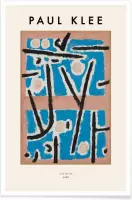 JUNIQE - Poster Klee - Untitled -60x90 /Blauw & Bruin