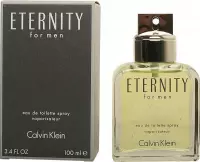 CALVIN KLEIN ETERNITY FOR MEN spray 100 ml geur | parfum voor heren | parfum heren | parfum mannen