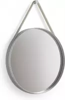 Spiegel Strap - grijs - Ø 70 cm