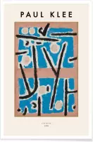 JUNIQE - Poster Klee - Untitled -30x45 /Blauw & Bruin